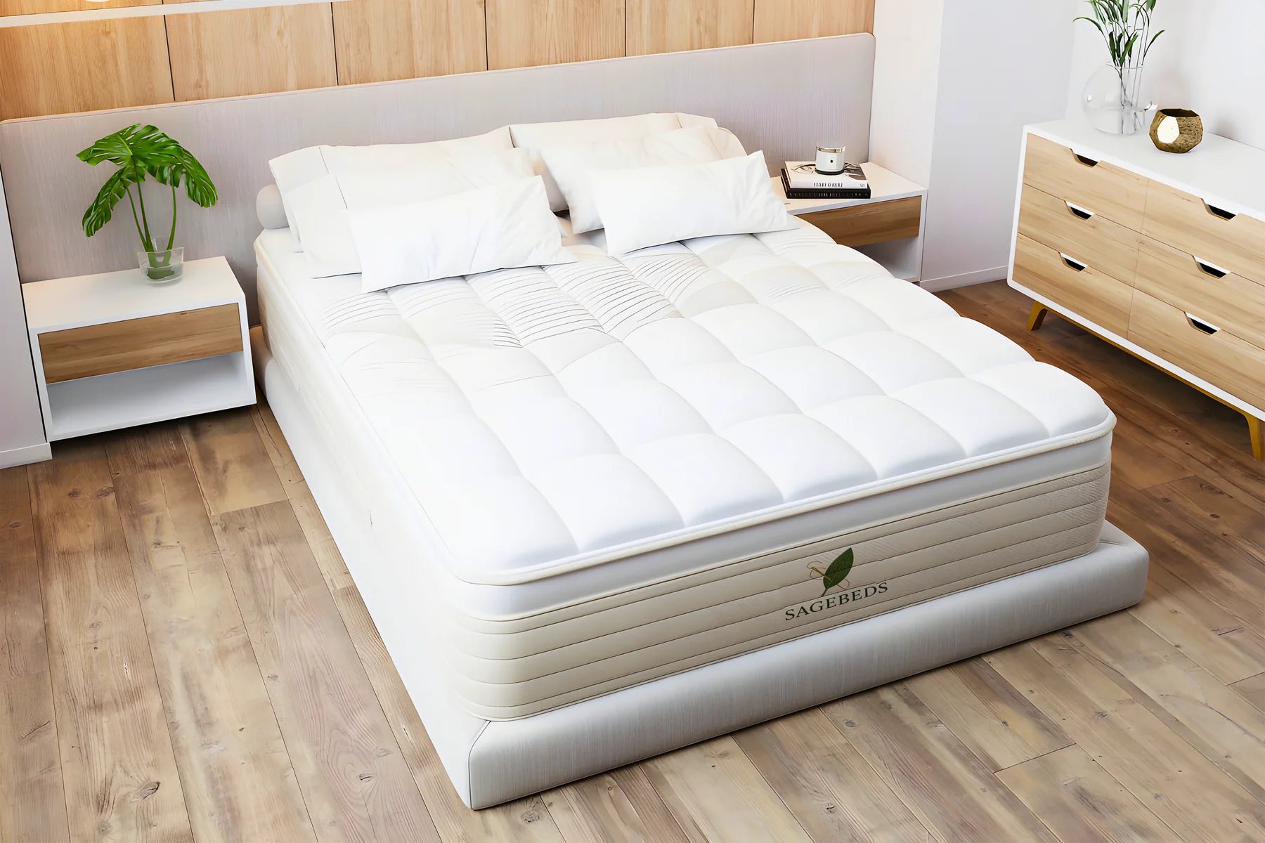 Sage Natural Euro Top Hybrid Mattress