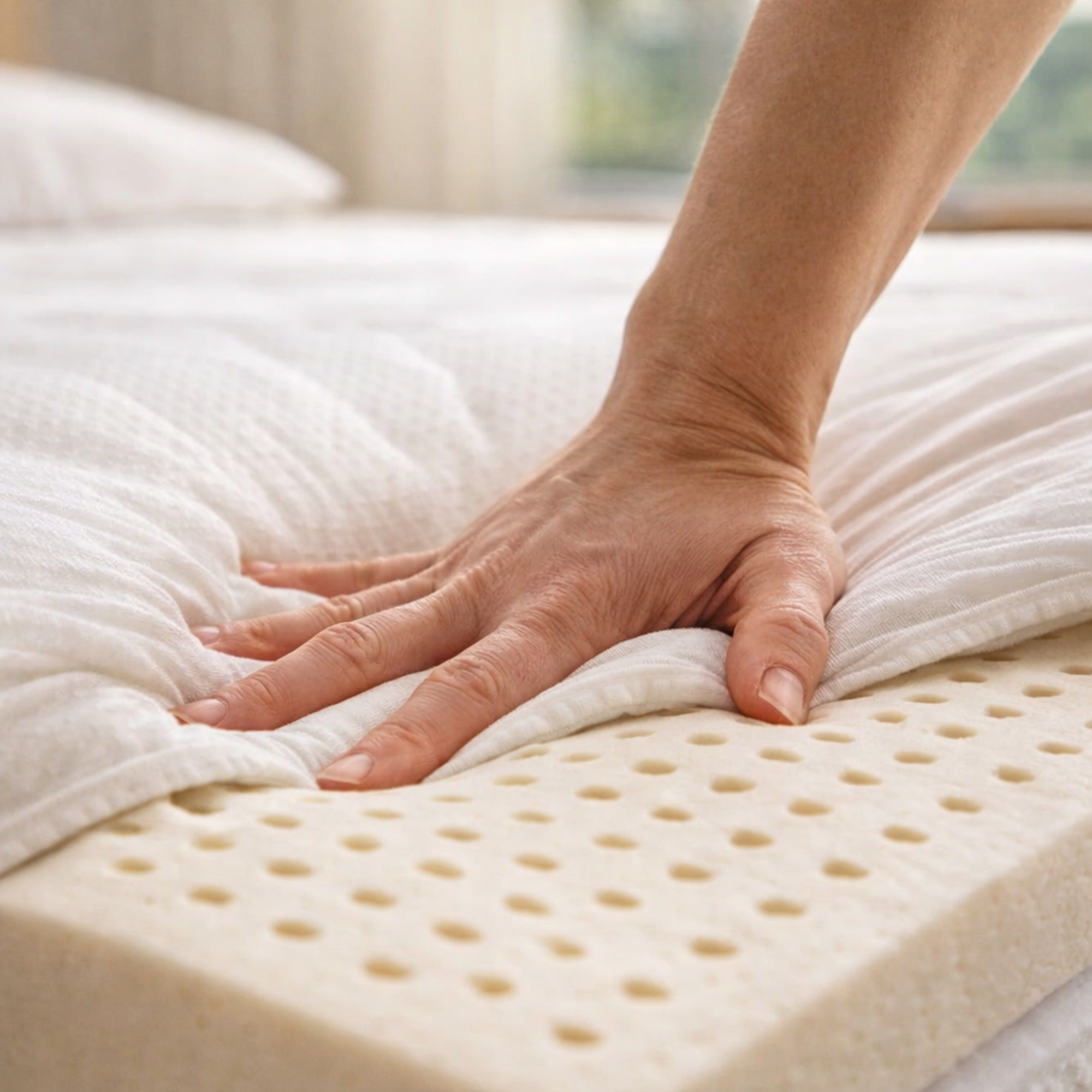 Sagebeds Pure Green® Natural Latex Mattress Topper GOLS Certified